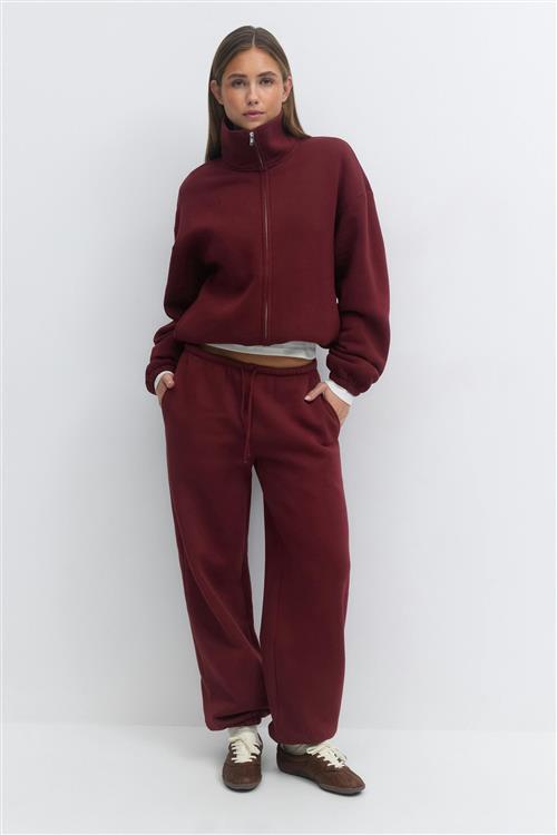 Gina Tricot - Soft sport sweatpants - Joggingbukser - Rød - XS - Dame