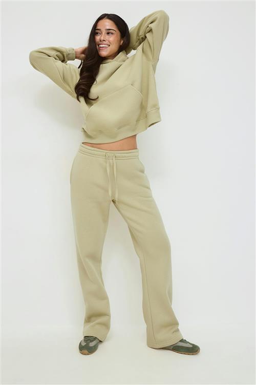 Gina Tricot - Iconic sweatpants - Joggingbukser - Grøn - S - Dame