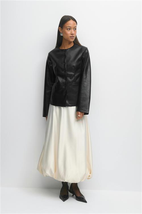 Gina Tricot - Balloon skirt - Nederdele - Hvid - 38 - Dame