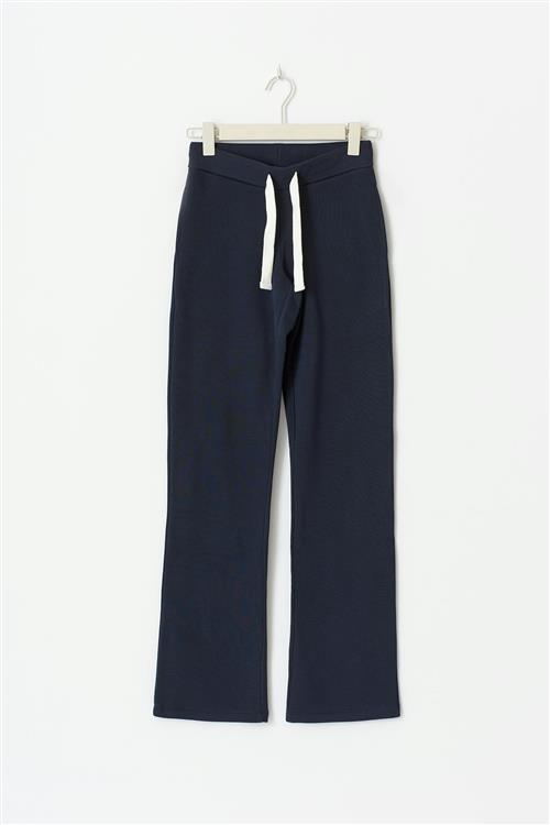 Gina Tricot - 14+ low waist sweatpants tall - homewear - Blå - S - Dame