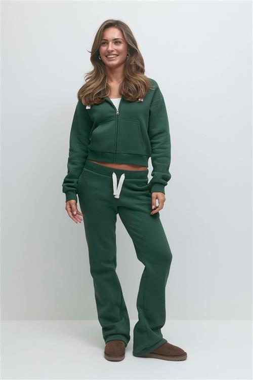 Gina Tricot - 14+ low waist sweatpants - homewear - Grøn - XXS - Dame