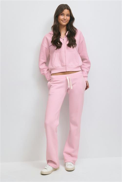 Gina Tricot - 14+ x-tra low sweatpants - bukser - Lyserød - XS - Dame