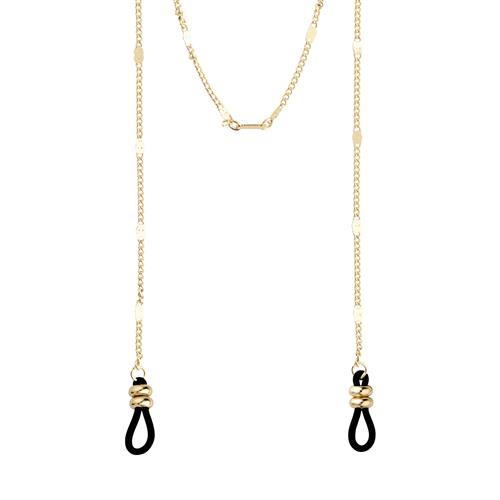 Pilgrim CAT brillekæde guldbelagt