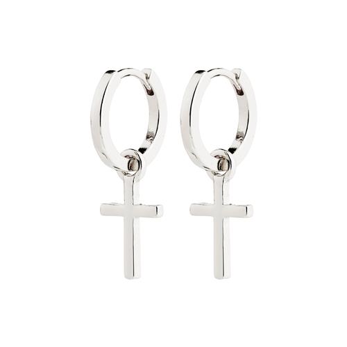 Pilgrim FLYNN øreringe sølvbelagt