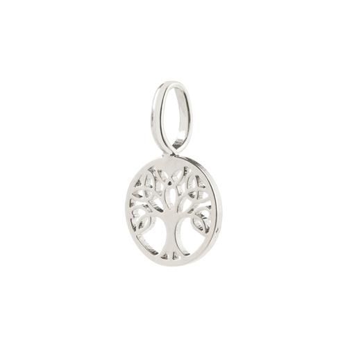 Pilgrim CHARM mini livets træ vedhæng sølvbelagt