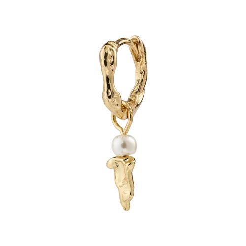 Pilgrim VASILKI single ørering guldbelagt