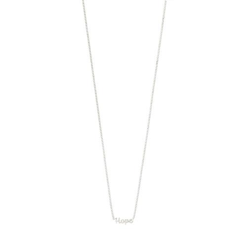Pilgrim HOPE halskæde sølvbelagt
