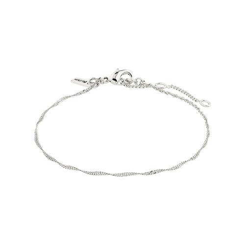 Pilgrim PERI twirl armbånd sølvbelagt