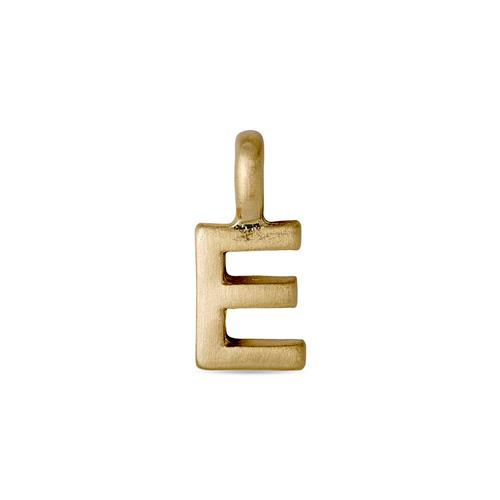 Pilgrim CHARM E vedhæng, guldbelagt