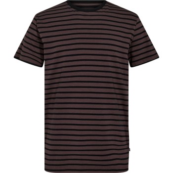 Resteröds Bamboo Crew Neck Mørkbrun  Small Herre