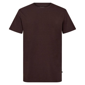 Resteröds Bamboo Crew Neck Brun Medium Herre