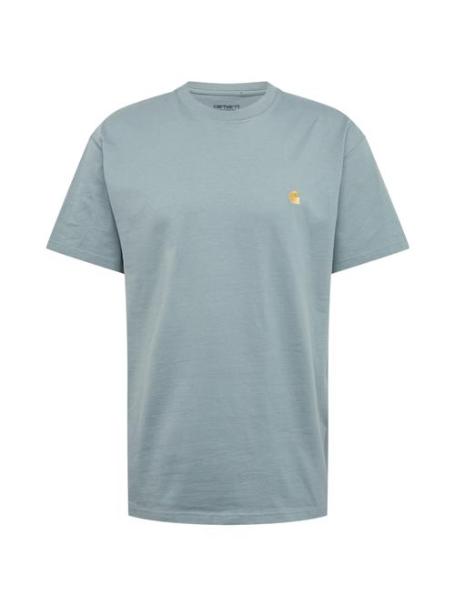 Carhartt WIP Bluser & t-shirts 'Chase'  røgblå / guld