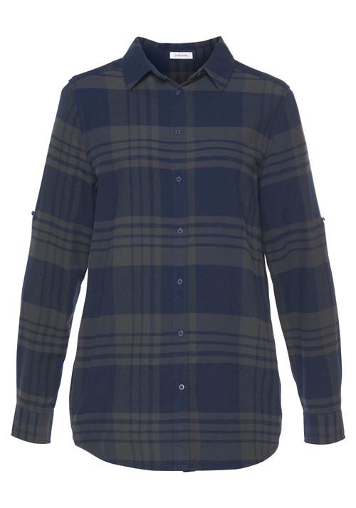 LASCANA Bluse  marin / grå