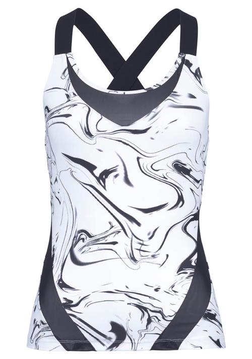 LASCANA ACTIVE Funktionsbluse  sort / hvid