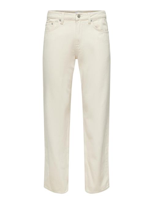 Only & Sons Jeans 'ONSEdge'  ecru