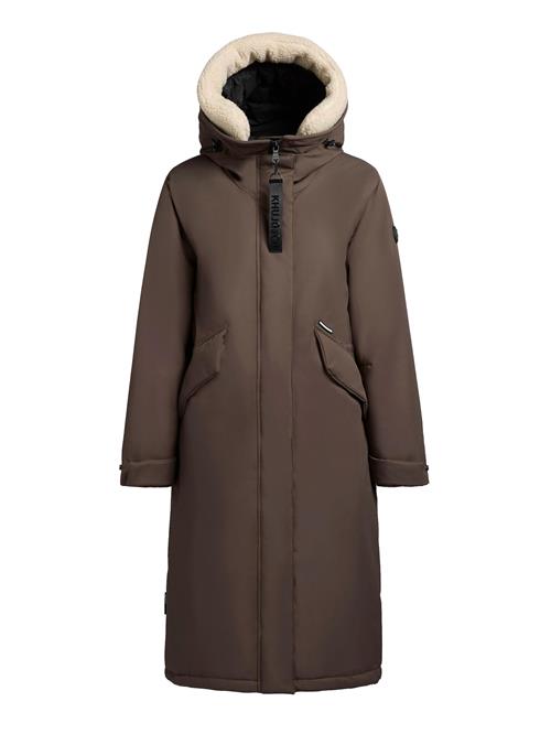 khujo Vinterfrakke 'Agneta-YM'  taupe