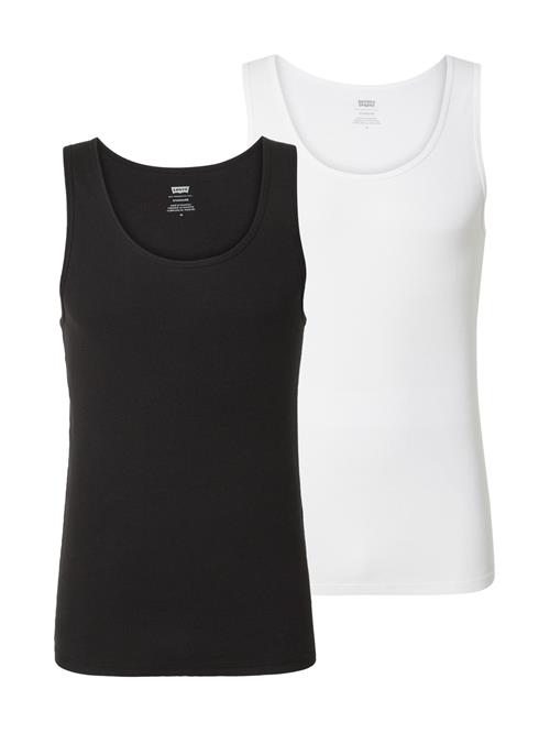 Se LEVI'S ® Bluser & t-shirts 'Levi's® Pride Rib Tank - 2 Pack'  sort / hvid hos About You