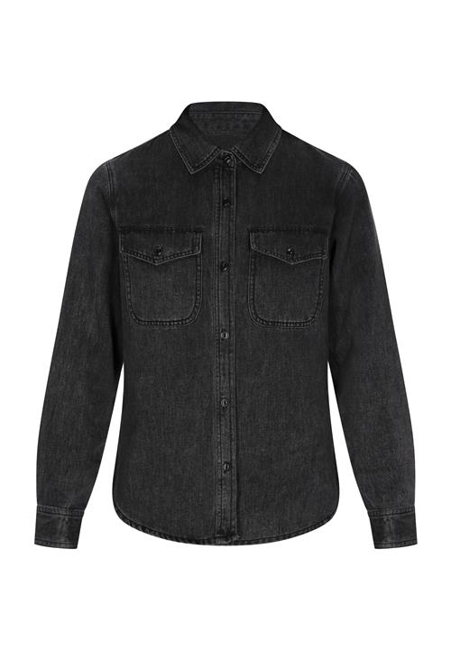 ROCKEASY Overgangsjakke  black denim