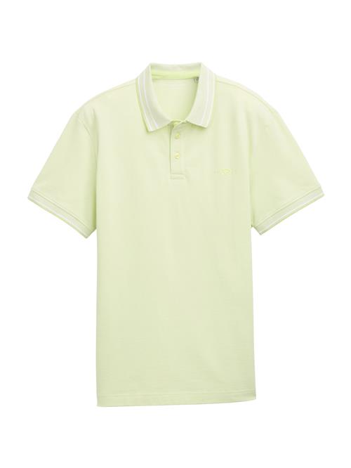 TOM TAILOR Bluser & t-shirts  pastelgul / hvid