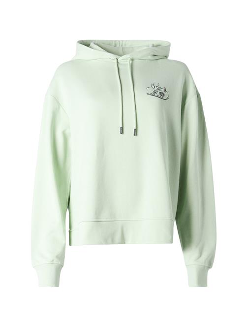 Karl Lagerfeld Sweatshirt 'Karl Lagerfeld x Jorge Parra'  mint / sort