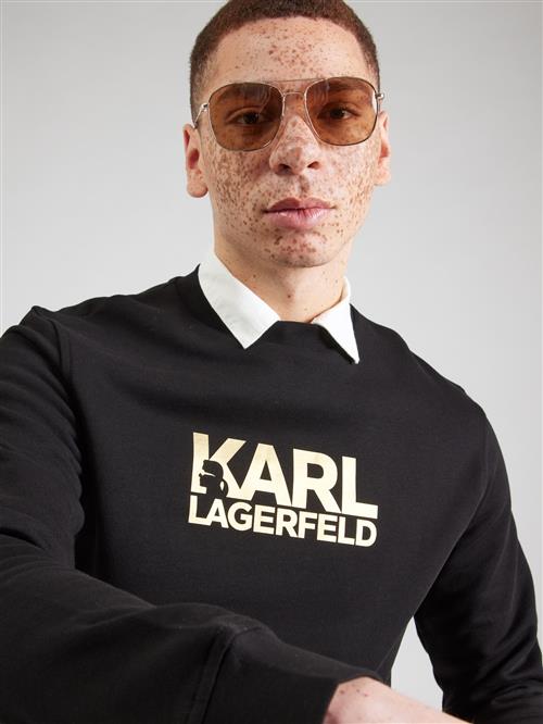 Karl Lagerfeld Sweatshirt  sort / offwhite
