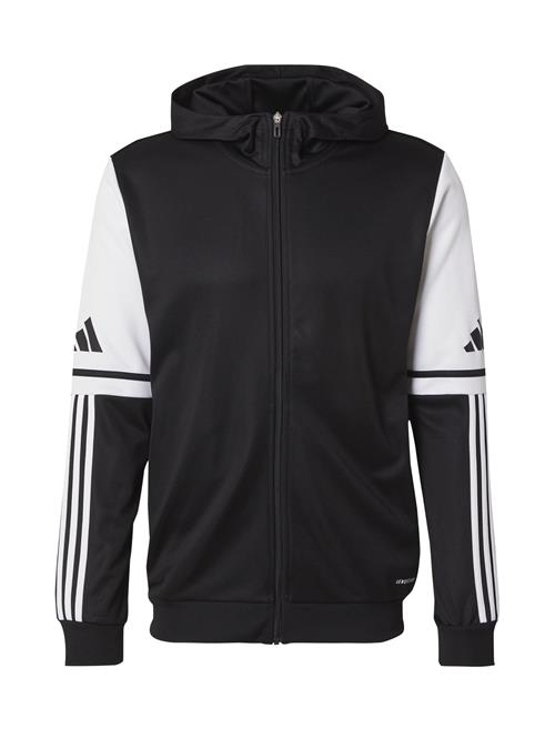 ADIDAS PERFORMANCE Træningsjakke 'SQ25'  sort / hvid