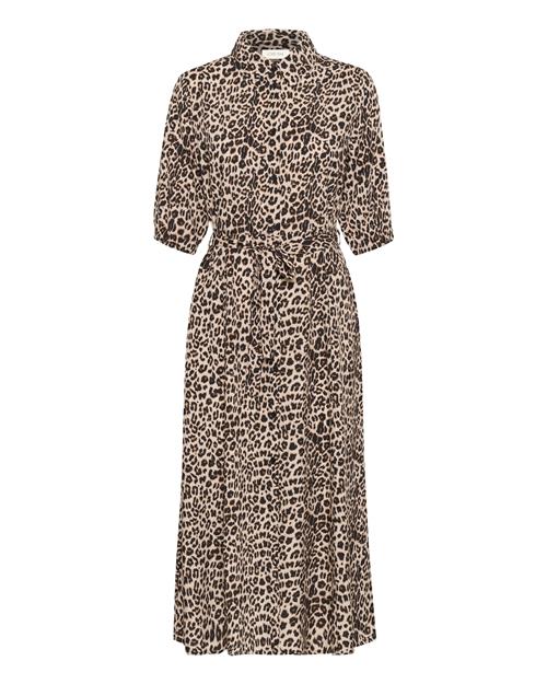 Cream Blusekjole 'Tiah'  brun / cappuccino / sort