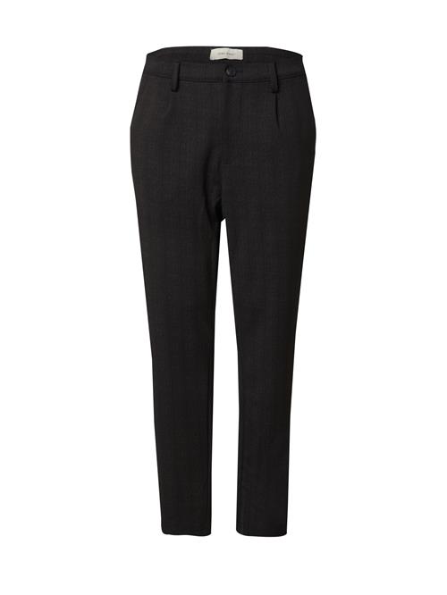 BLEND Lærredsbukser 'BHMAXIM'  mørkebrun / khaki / sort