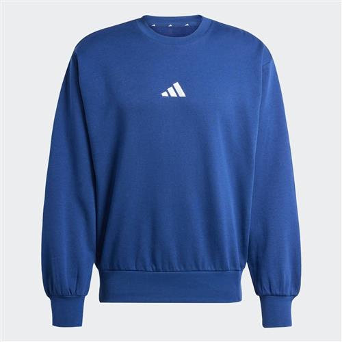 ADIDAS SPORTSWEAR Sportsweatshirt 'Essentials Feelcozy'  mørkeblå / hvid