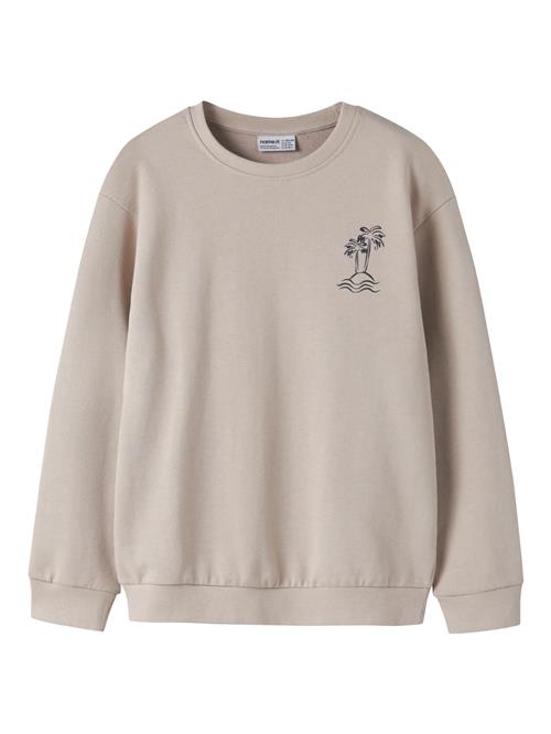 NAME IT Sweatshirt Vasse Chateau Gray Palm