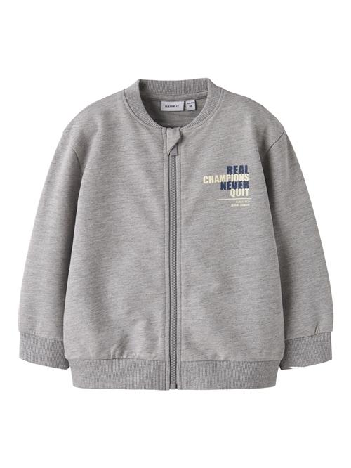 NAME IT Sweat Cardigan Dalm Grey Melange