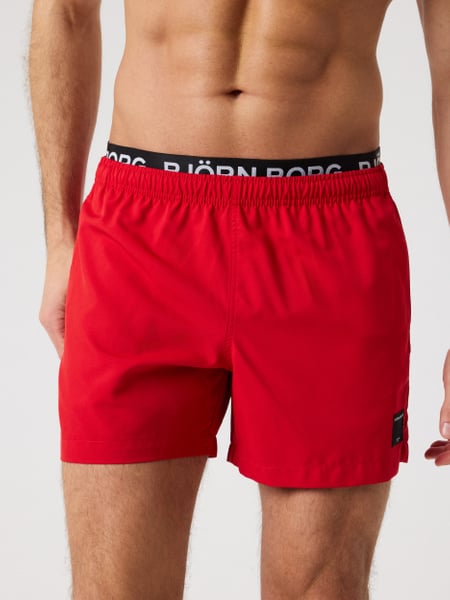 Björn Borg Borg Elastic Swim Shorts Rød, S