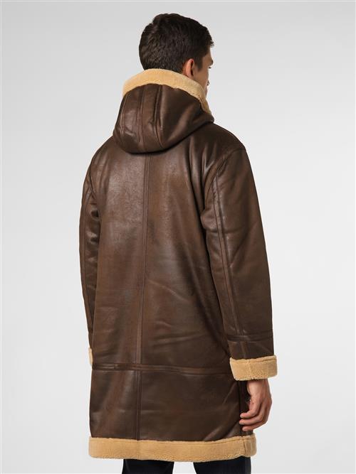 ALPHA INDUSTRIES Overgangsfrakke  kastaniebrun