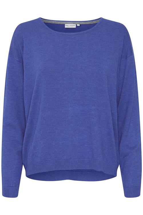 PULZ Jeans Pullover  blå