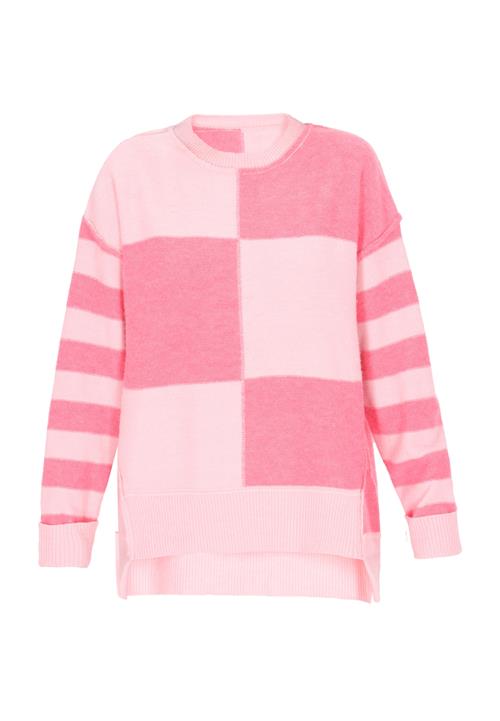 swirly Pullover  pink / lyserød
