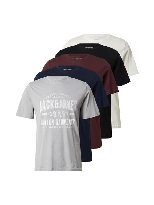JACK & JONES Bluser & t-shirts  navy / grå / bordeaux / sort
