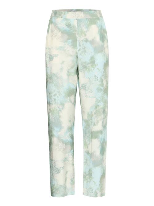 b.young Bukser 'Ibine'  ecru / pastelblå / lysegrå / khaki