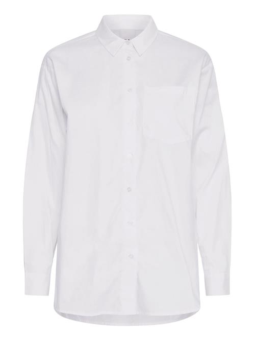 ICHI Bluse 'IHGESTA SH'  hvid