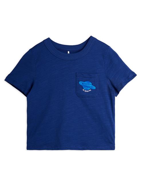 Mini Rodini Planet Tee Blue  Blue 128/134 cm  Blå  128/134 cm  unisex