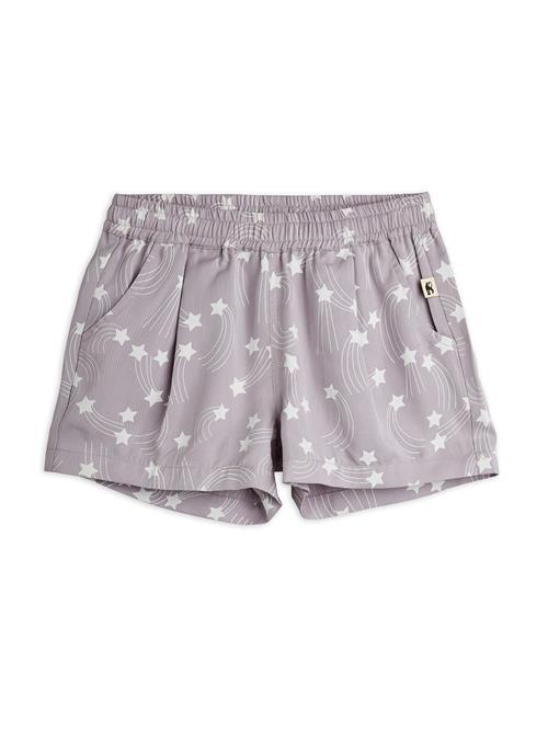 Mini Rodini Starfall Vævede Shorts Purple  Purple 104/110 cm  Lilla  104/110 cm  unisex