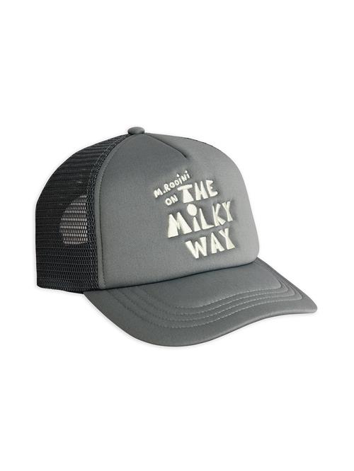 Mini Rodini The Milky Way Trucker-kasket Grey  Grey 48/50 cm  Grå  48/50 cm  unisex