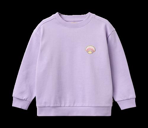 Wheat Sweatshirt L/S Ellis Purple Candy Purple Candy 116 cm  Lilla  116 cm  kvinde