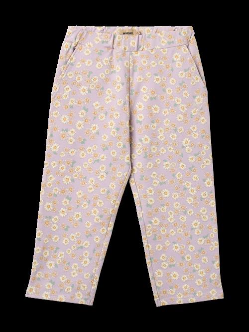Wheat Sweatpants Eline Lavender Daisies Lavender Daisies 98 cm  Lilla  98 cm  kvinde