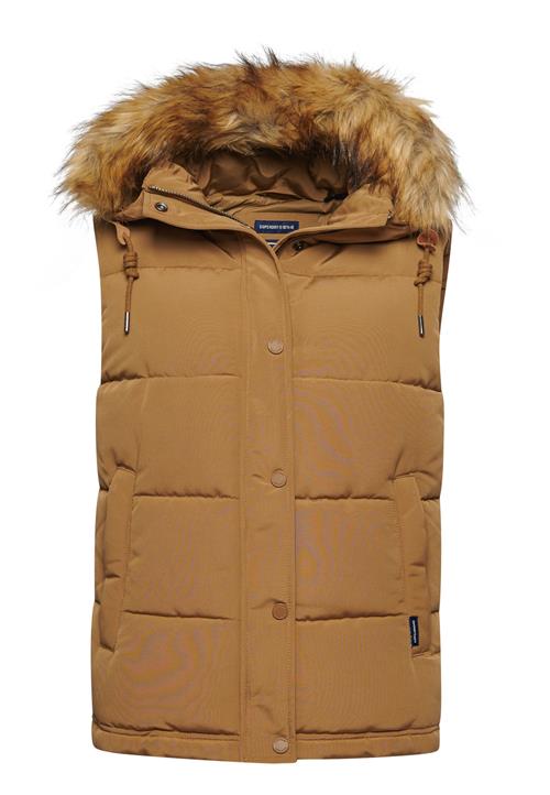 Superdry & Co Vest 'Everest'  brun