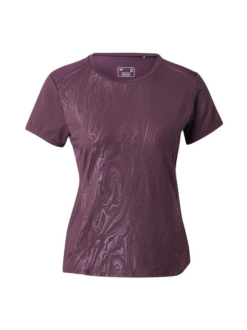 4F Funktionsbluse  mørkelilla