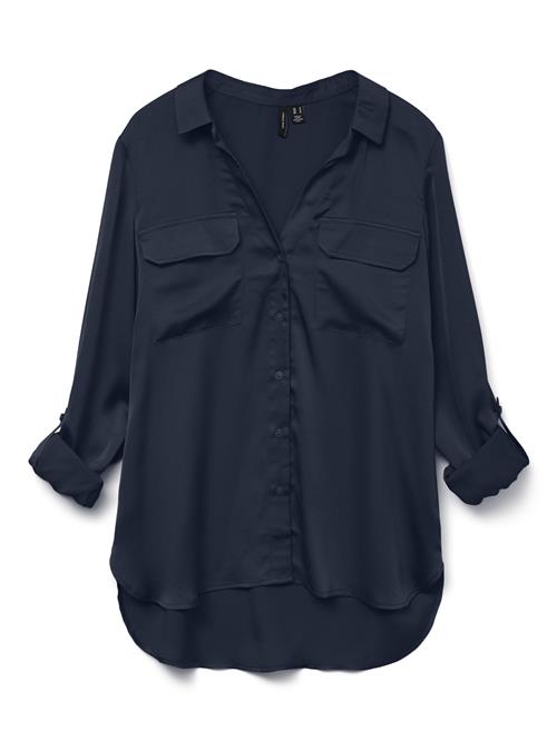 VERO MODA Bluse 'LOU'  natblå