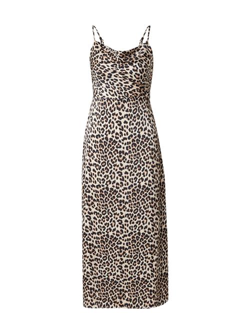 VILA Festkjole 'VIRavenna'  beige / brun / sort