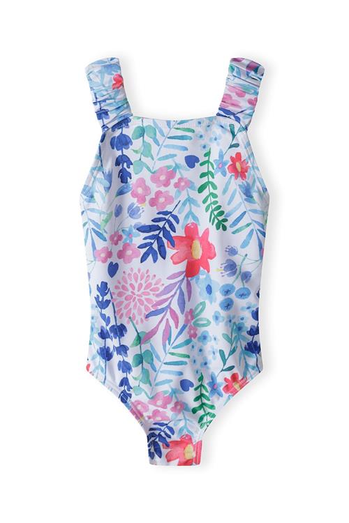 MINOTI Badedragt  blå / lyseblå / grøn / hvid