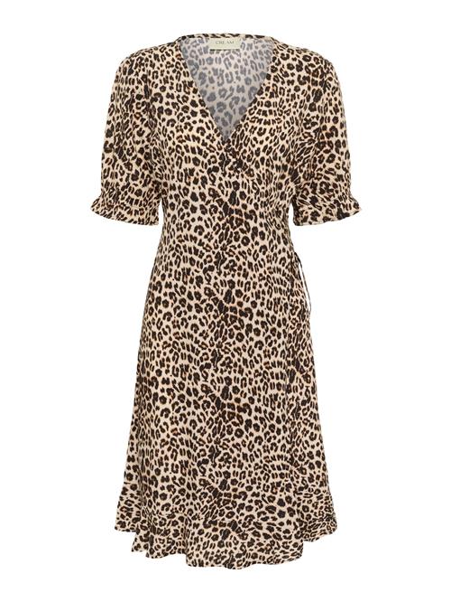 Cream Kjole 'CRTiah'  lysebrun / sort