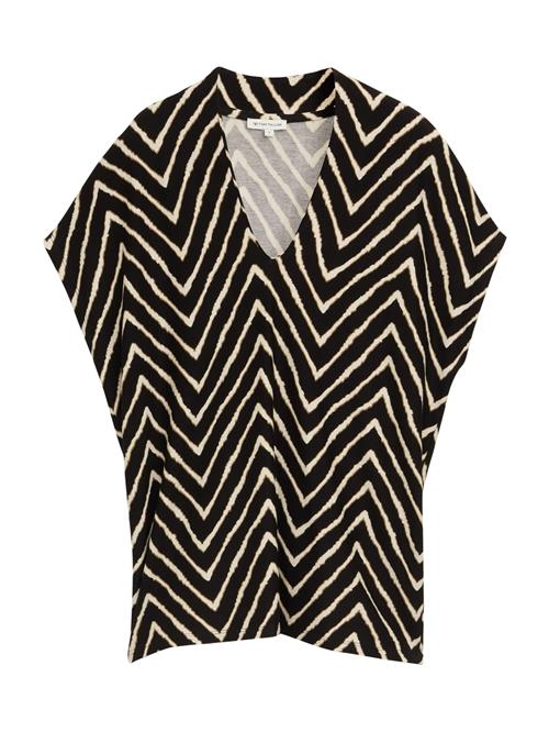 TOM TAILOR Shirts  beige / brun / sort